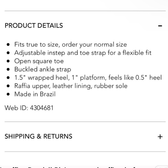 Loeffler Randall Blaise natural raffia platform dad sandal 9.5 adjustable - Picture 11 of 12